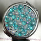 Compact Mirror Pearl Rhinestone Bling Pocket Mirror Gift for Her Pink Bling Mirror for Home Office Compact - Rhyann Catherine Designs